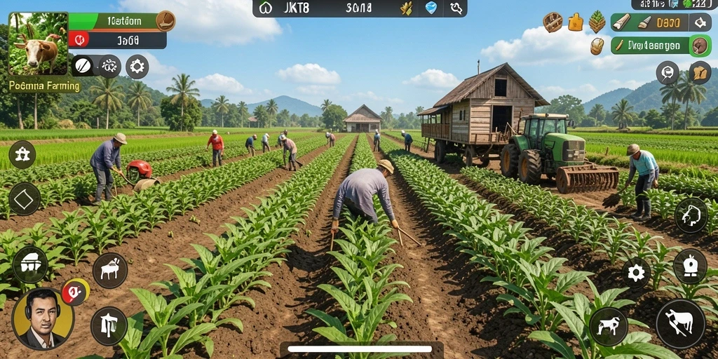 Tampilan gameplay JKT8 yang menarik dan interaktif.