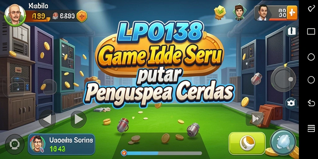 Tampilan gameplay LPO138 menunjukkan keseruan dalam mengelola bisnis Idle.