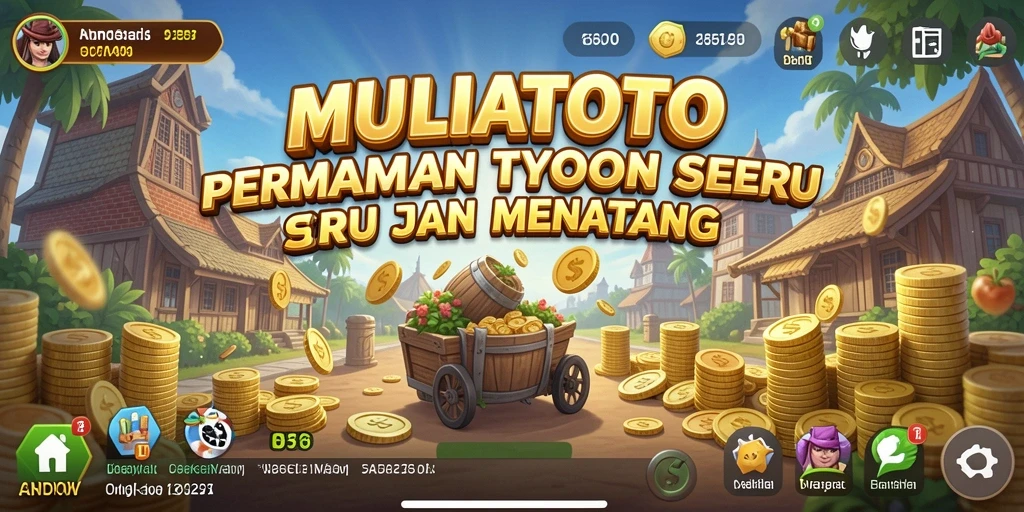 Tampilan gameplay Tycoon yang menarik dan dinamis dari MULIATOTO.